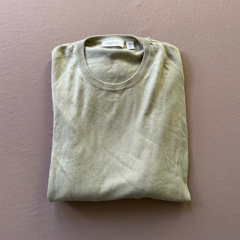 Vintage Barneys New York Cotton Crewneck Sweater